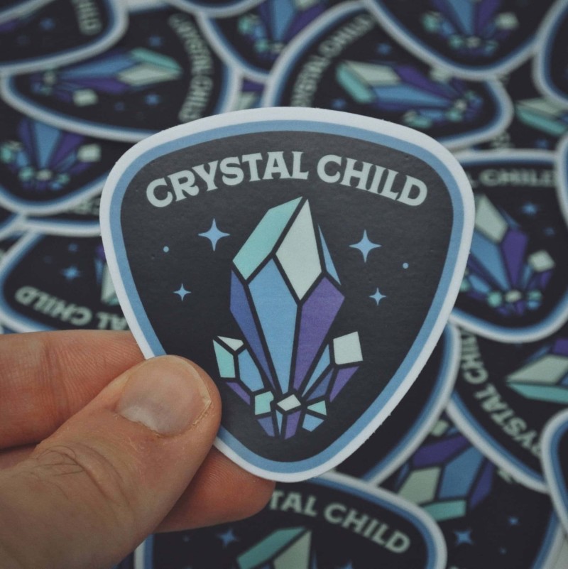 Crystal Child Sticker