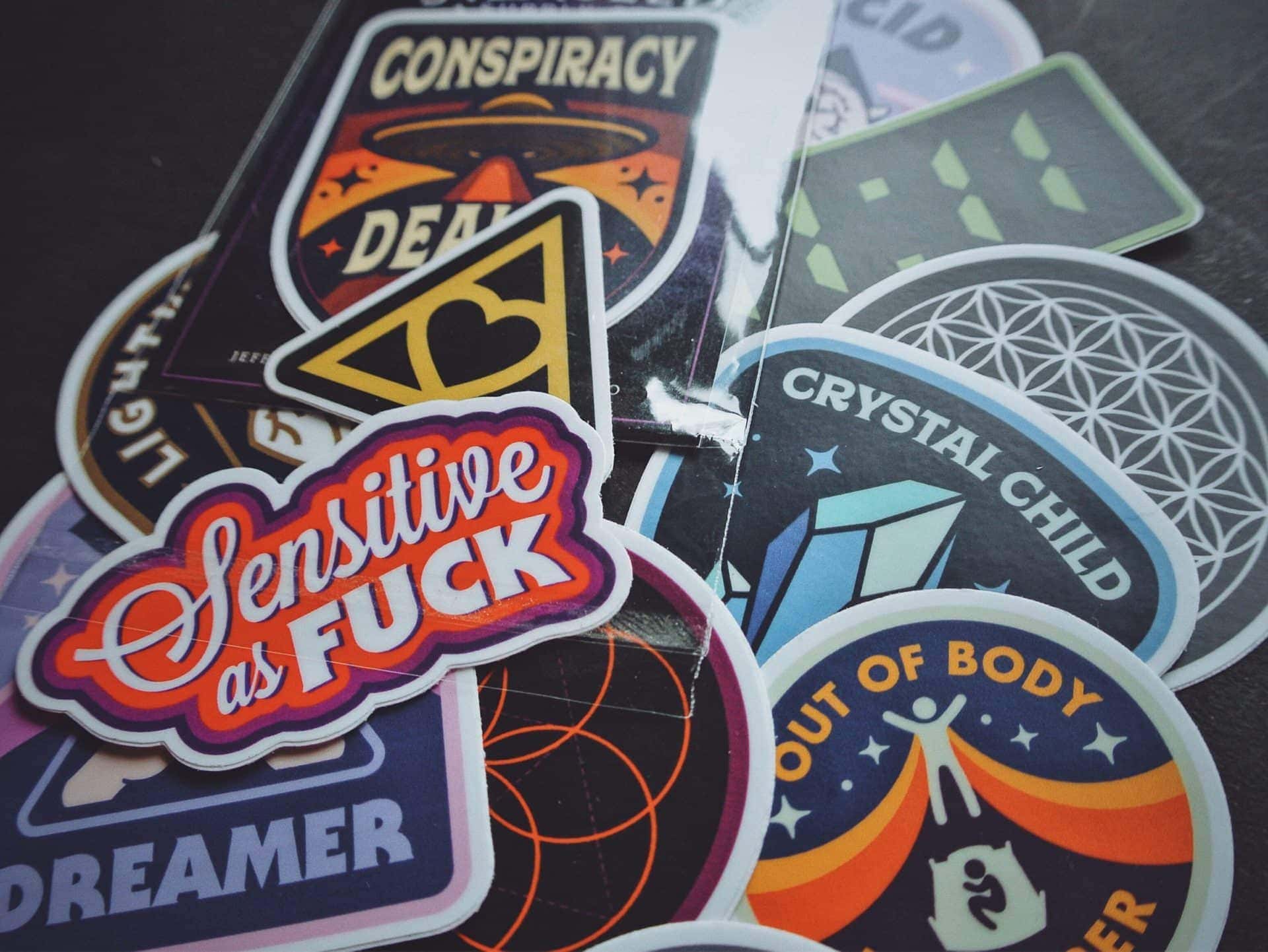 metaphysical stickers